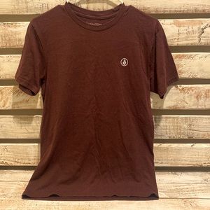 🔥🔥 (3/$20) 
Mens Small Volcom Brown/Maroon Shirt in Like New Condition